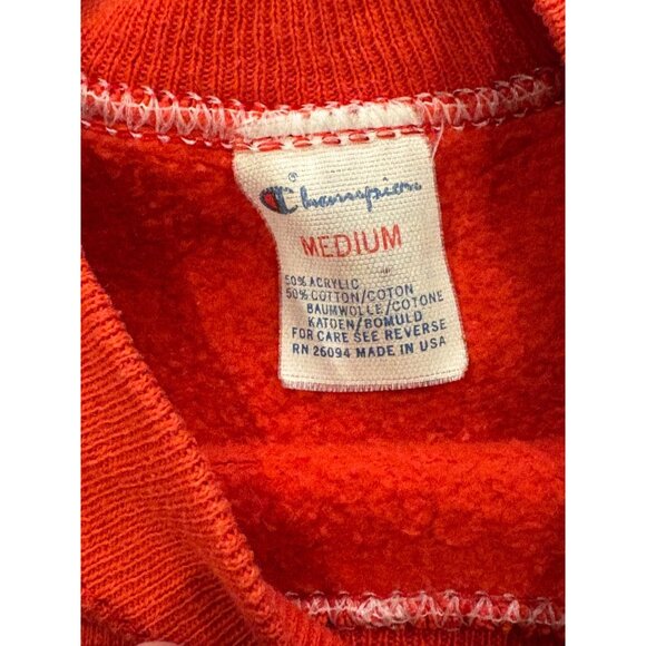 Vintage 80s Champion New England Patriots NFL Crewneck Sweatshirt Men's Medium - Picture 6 of 6